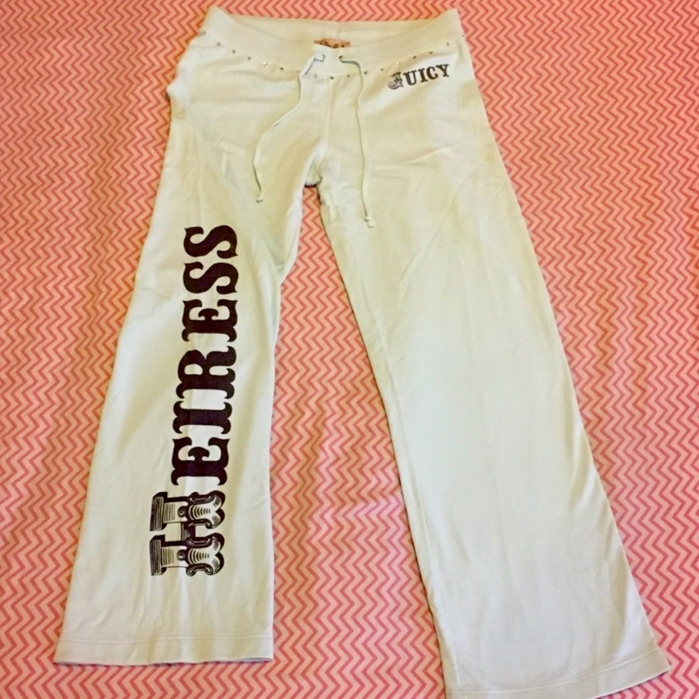 Juicy Couture “HEIRESS” sweats